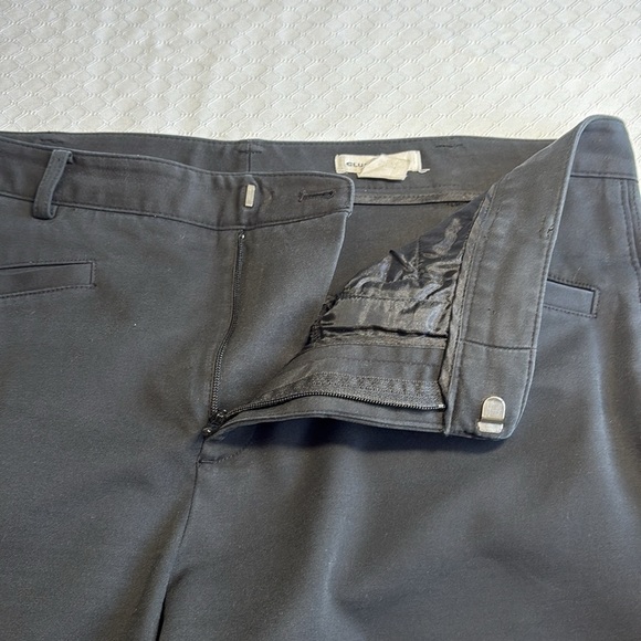 Club Monaco Black Cotton Blend Ankle Pants Size 8 - Picture 4 of 7